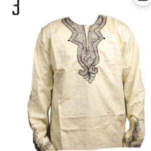XXL African inspired mens shirt/2XL African embroidered shirt/2XL Wakanda style mens shirt/XXL Dashiki men shirt/Long sleeved African shirt