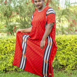 Beautiful Long One Size Dress/Inspired Long One Size Kaftan Dress/Colorful Long Caftan/African Tie Dye Kaftan/plus size inspired caftan