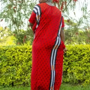 Beautiful Long One Size Dress/Inspired Long One Size Kaftan Dress/Colorful Long Caftan/African Tie Dye Kaftan/plus size inspired caftan